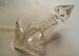 Marquis By Waterford Side Rest Tilting Crystal Decanter