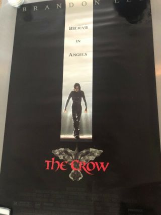 1994 The Crow Movie Poster Brandon Lee 23x35