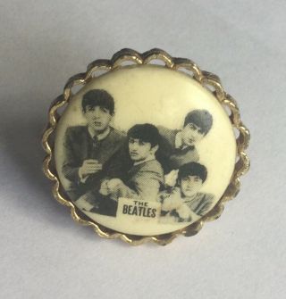 Beatles Jewelry Ring Manufactured By Randall For Nems Enterprises 1964