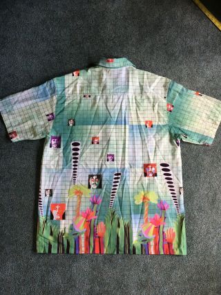 Beatles Vintage ‘90s OFFICIAL Quiksilver Hawaiian Shirt Collectible SIZE: XL 6