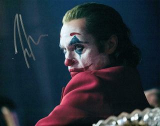 Joaquin Phoenix Signed 8x10 Photo Autographed,  Joker