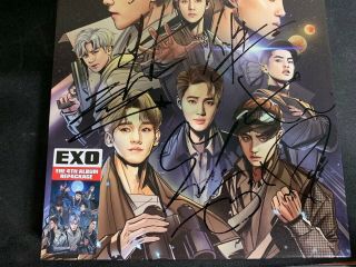 EXO - [THE WAR] - Autograph (Signed) ALL MEMBER PROMO ALBUM KPOP 3