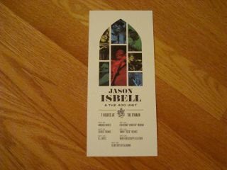 Jason Isbell Ryman Hatch Print Night 7 of 7 10/26/19 Nashville 4