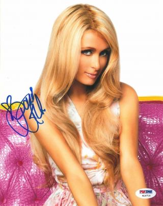 Paris Hilton Signed Sexy Authentic Autographed 8x10 Photo (psa/dna) W10710