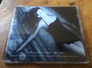 Mariah Carey - My All - Uk Promo Only 1998 3trk Cd Single.  Extremely Rare.