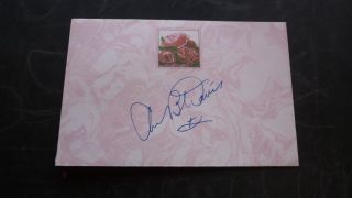 Actress & Brady Bunch Star Ann B Davis Hand Signed Envelope