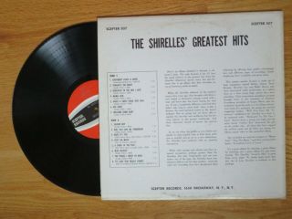 SHIRLEY ALSTON REEVES (Owens) of THE SHIRELLES signed GREATEST HITS 1963 Record 2