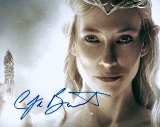 Cate Blanchett Autographed 8x10 Photo Signed Picture Pic,