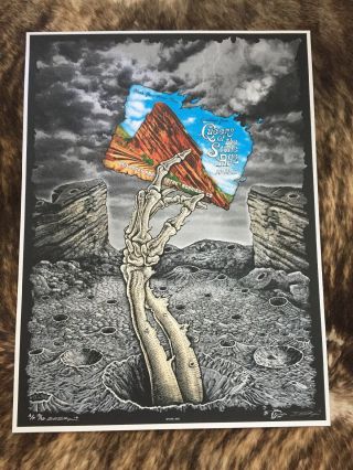 Queens Of The Stone Age Red Rocks Poster Low Edition Emek
