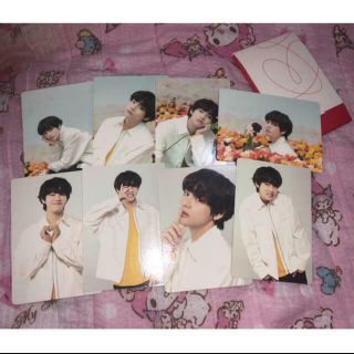 Bts Love Yourself World Ly Tour V Taehyung Mini Photo 8 Set Official Photocard