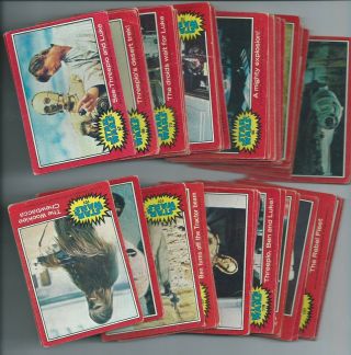 Star Wars Cards 1977 Vintage Red Series 2 Complete Set 67 - 132 (good - Vg) (rc1)