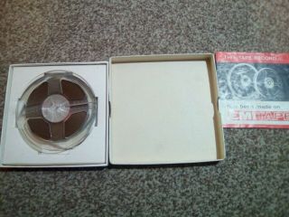 The Beatles RUBBER SOUL reel to reel tape twin track mono tape RARE 3