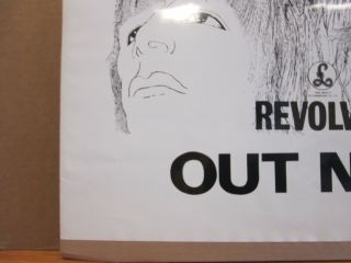 The Beatles Revolver Out Now black & white album reprint poster 8118 4