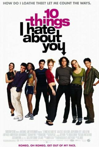 10 Things I Hate About You 1999 Ds 2 Sided 27x40 " Movie Poster H Ledger