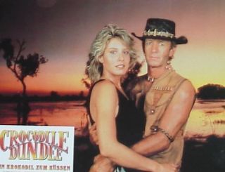 Crocodile Dundee - Lobby Cards Set - Paul Hogan,  Linda Kozlowski - Australia