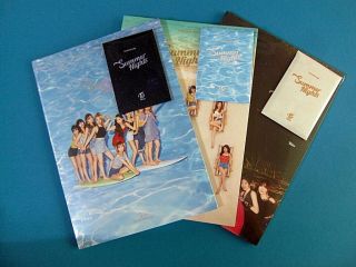Twice - Summer Nights Special [3 Versions] Cd Set,  3 Po Benefit,  Tracking No.