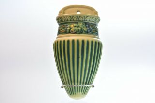 Roseville Pottery 1923 Corinthian Wall Pocket Vase 1228 - 10