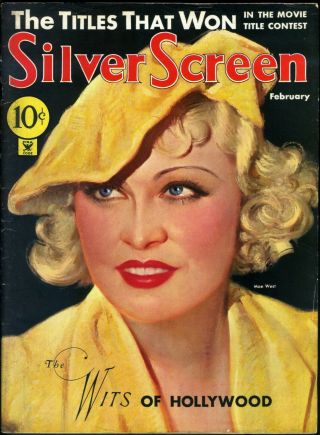Silver Screen • May 1935 • Mae West • Cover Artist John Rolston Clarke