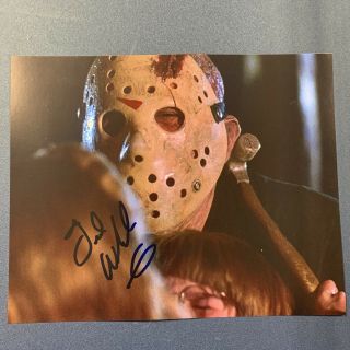Ted White Hand Signed 8x10 Photo Autographed Jason Voorhees Friday The 13th