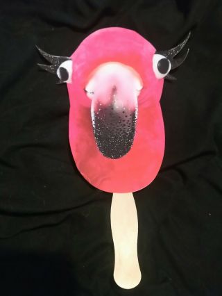 The Masked Singer Promotional " Flamingo " Mask Rare Season 2 Collectable