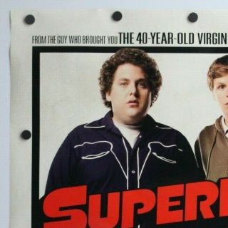 Superbad 2007 Double Sided Movie Poster 27 