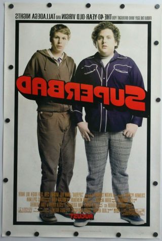 Superbad 2007 Double Sided Movie Poster 27 