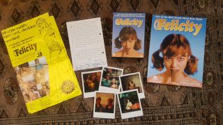 John Lamond’s Felicity (1978) Dvd,  Photos,  Letter From Glory Annen And More