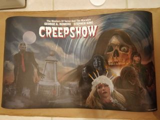 Creepshow Scream Factory Exclusive Lithograph & Poster Only 2,  000 Rare