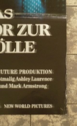 HELLRAISER Clive Barker - German 1 - Sheet FILMPOSTER 23x33inch ´88 A.  ROBINSON 2