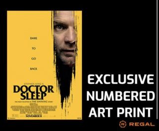 Rare Doctor Sleep - The Shining 13” X 19” Imax Regal Art Print Numbered Poster