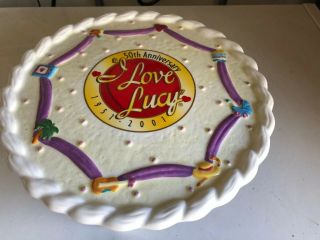 Vandor I Love Lucy Cake Plate 14002