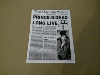 Prince Nude Tour Early Symbol Necklace Rare Prince is Dead Androgyny 4
