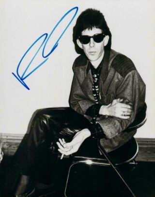 Ric Ocasek The Cars Signed 8x10 Picture Photo Autographed Pic With