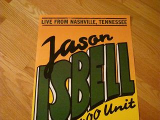 Jason Isbell Ryman Hatch Print Night 3 of 7 Nashville 10/20/19 2