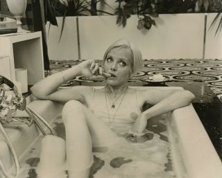 Sue Lyon in The Magician 1973 Large Vintage Risqué Sheer T - Shirt Bathtub Scene 2