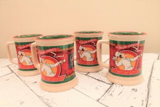 The Polar Express Set Of 4 Hot Chocolate Coffee Mugs 10th Anniversary