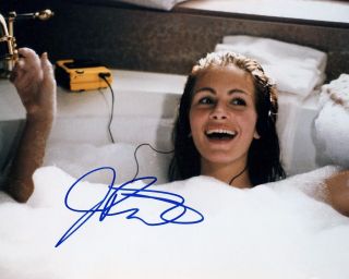 Pretty Woman Julia Roberts 8x10 Color Signed Reprint Photo Movie Memorabilia