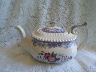Antique Vtg Spode Copeland Mayflower Teapot Great Find