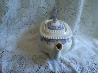 Antique Vtg Spode Copeland Mayflower Teapot Great Find 4