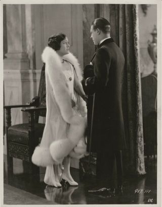 Gloria Swanson,  Lawrence Gray Orig 1926 Scene Still.  The Untamed Lady