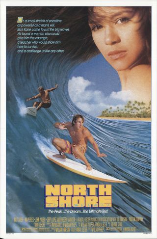 North Shore 1987 27x41 Orig Movie Poster Fff - 19173 Rolled Very Fine Nia Peeples