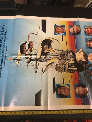 Vintage 1982 Time Bandits 1 - Sh Theater Movie Poster S Connery J Cleese 4