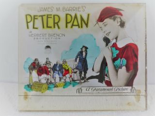 Antique Peter Pan Paramount Pictures Color Slide James Barrie Herbert Brenon