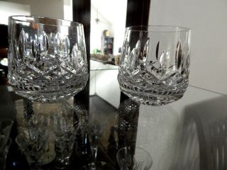 Waterford Lismore Roly Poly Old Fashioned Crystal Glass,  Total 2