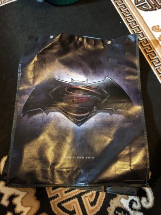 Sdcc 2015 San Diego Comic Con Warner Bros Batman Vs Superman Promo Bag