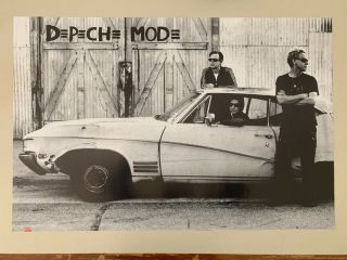 Depeche Mode Photo By Anton Corbijn,  Rare Authentic 2006 Poster