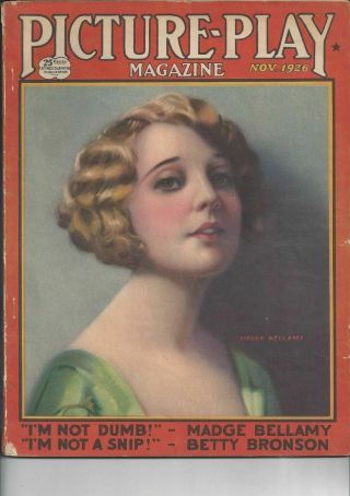 Picture Play - Madge Bellamy - November 1926
