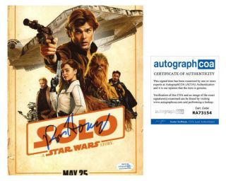 Ron Howard " Solo: A Star Wars Story " Autograph Signed 8x10 Photo Acoa