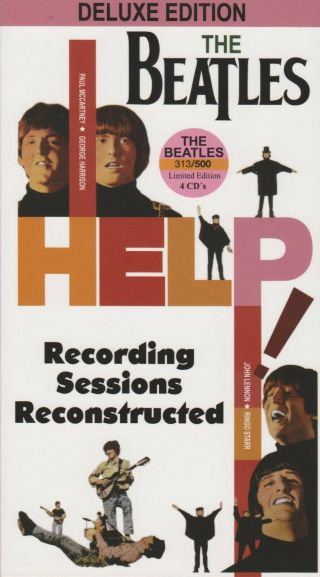 Beatles Help Deluxe Edition Demo Cd Promo John Lennon Paul Mccartney Ringo Starr