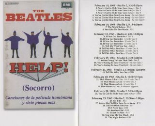 Beatles HELP Deluxe Edition Demo CD Promo John Lennon Paul McCartney Ringo Starr 4